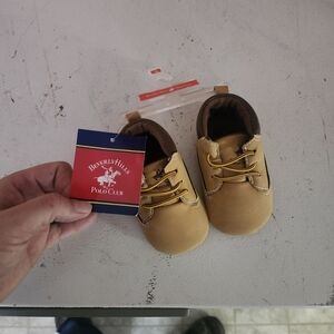 Beverly Hills Polo Club Baby Shoes - Tan